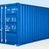 20ft Self Storage Container Blue (RAL 5010)
