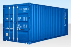 20ft Self Storage Container Blue (RAL 5010)