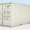 20ft Shipping Container One Trip White