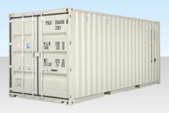 20ft Shipping Container One Trip White