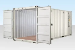 20ft Shipping Container One Trip White