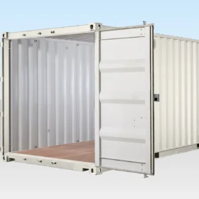 20ft Shipping Container One Trip White