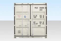 20ft Shipping Container One Trip White