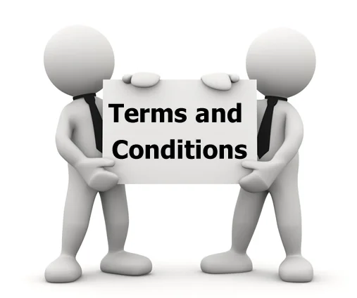 terms and conditions
