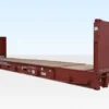 40ft x 8ft Used Shipping Container – Flat Rack